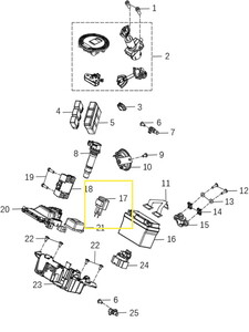 QJ SRK125S/SRK125R/LTM125/VPS125/ATR125 Flaşör