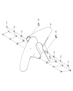 KOVE 800X Ön Çamurluk yeşil