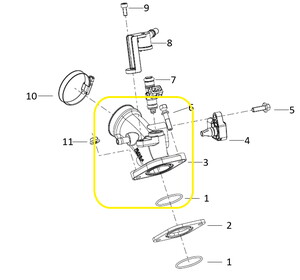 QJ SRK125R Emme Manifoltu