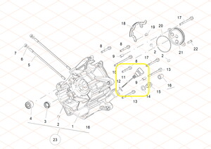 QJ VPS125 Yağ Seviye Çubuğu