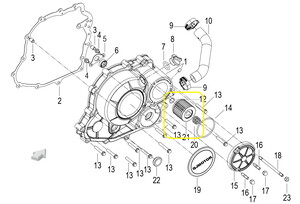  BENELLİ BN 125 YAĞ FİLTRESİ ORJİNAL