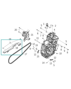 KOVE 800X Arka Tekerlek Zincir Muhafaza