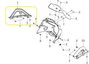KOVE 510X Ön Sinyal Grenajı Sol