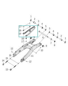 KOVE 800X Arka Tekerlek Zincir Sürtünme Lastiği