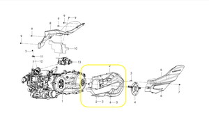 QJ FORTRESS350 Debriyaj Dış Kapağı