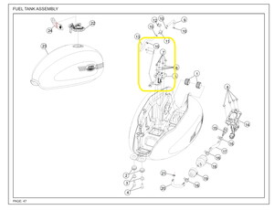 JAWA CLASSIC300CL Benzin Şamandırası