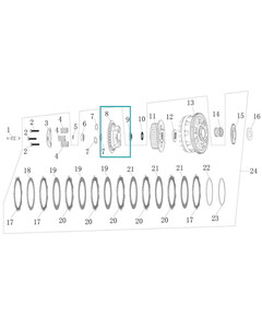 KOVE 800X Debriyaj Baskı Göbeği Üst