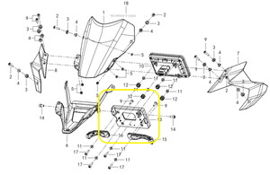  BENELLİ 502-C Kilometre Saati Bağlama Demiri