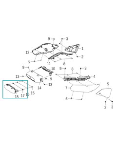 KOVE 800X Arka Stop Lambası