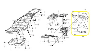 QJ SRT800X Arka Plaka Aydınlatma Bağlantı