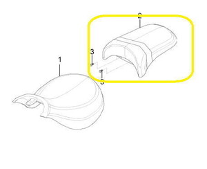 BAROSSA GV650 Arka Sele