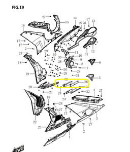 BAROSSA JEDI750 İç Braketi sağ