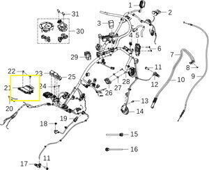 QJ ATR125 Beyin/Ecü