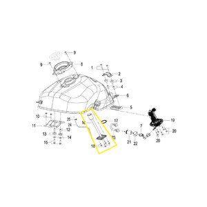  QJ SRK125S Benzin Şamandırası