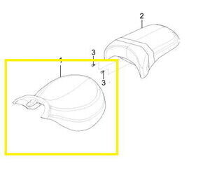 BAROSSA GV650 Ön Sele