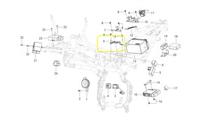 QJ SRT800X Soket Braketi