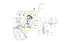 QJ FORTRESS350 Benzin Pompası