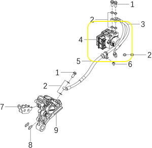 QJ SRK125S Abs Modülatörü