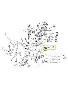 JAWA PERAK Ön Amortisör Keçesi
