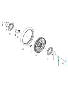 KOVE 800X Ön Teker Mili