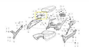 QJ SRT800X Arka Stop Üstü Birleştirici