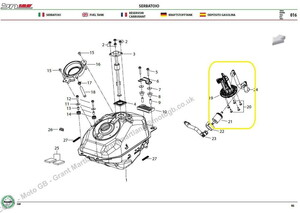 QJ SRK 400 RR BENZİN POMPASI