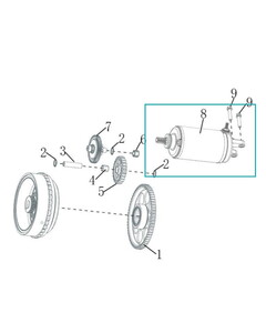 KOVE 800X Marş Motoru