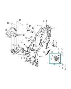 KOVE 800X Abs Beyin Braketi
