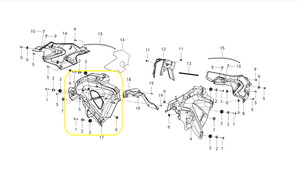 QJ SRK400RR Ön İç Paneli sağ