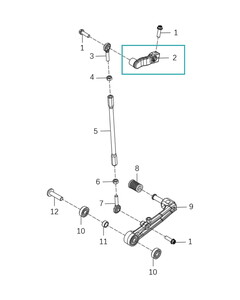 KOVE 800X Vites Pedal Eki