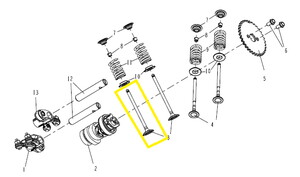 BAROSSA ADV125 Emme Subabı
