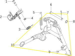 QJ SRT550X Orta Sehpa