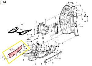 QJ VPS125 Marşbiel mavi sağ
