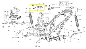 QJ FORTRESS350 Orta Basamak Paneli Braketi sağ