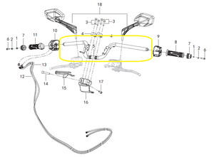 QJ FORTRESS350 Direksiyon/Gidon