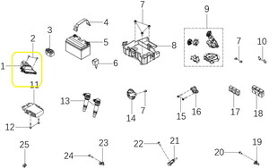 BAROSSA ADV125 Abs Modülatörü  V32