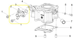 BAROSSA ADV125 Hava Borusu Çıkış