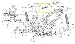 QJ FORTRESS350 Orta Basamak Paneli Braketi sol