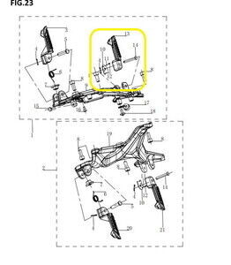 QJ TRX12 Arka Basamak sol