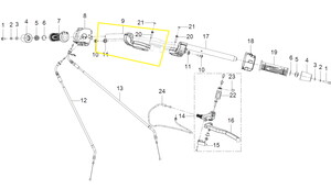 BAROSSA JEDI750 Direksiyon sol