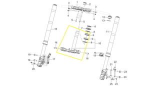 BAROSSA GV650 Furç Alt Mesnedi