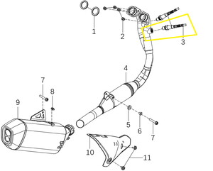 JAWA 500X/500F/KOVE 510X/510F Oksijen Sensörü