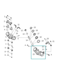 KOVE 800X Furç Alt Mesnedi