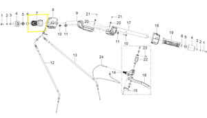 QJ SRK400RR/ATR125/SRK125R/SRK125S  Direksiyon Elc