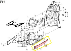 QJ VPS125 Marşbiel mavi sol