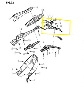 BAROSSA JEDI750 Arka Kuyruk Ucu