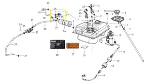 BAROSSA ADV125 Hava Valfi Subabı