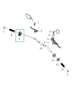 KOVE 800X Sinyal Anahtarı sol