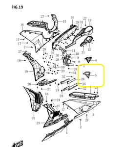 BAROSSA JEDI750 Yan Grenajı Orta sağ