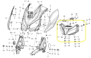  QJ FORTRESS350 Ön Far Komple